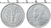 Продать Монеты Французская Западная Африка 2 франка 1948 Алюминий