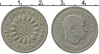 Продать Монеты Сьерра-Леоне 10 центов 1964 Медно-никель