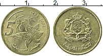 Продать Монеты Марокко 5 сантим 2002 Латунь
