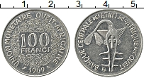 Продать Монеты Западная Африка 100 франков 1969 