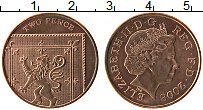 Продать Монеты Великобритания 2 пенса 2008 сталь с медным покрытием