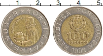 Продать Монеты Португалия 100 эскудо 1997 Биметалл