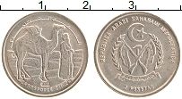 Продать Монеты Сахара 2 песеты 1992 Медно-никель
