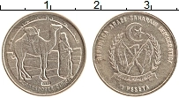 Продать Монеты Сахара 1 песета 1992 Медно-никель