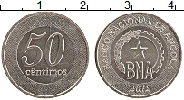Продать Монеты Ангола 50 сентим 2012 Сталь покрытая никелем