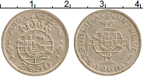 Продать Монеты Ангола 2 1/2 эскудо 1953 Медно-никель
