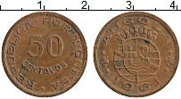 Продать Монеты Ангола 50 сентаво 1961 Бронза