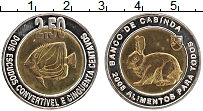 Продать Монеты Кабинда 2 1/2 эскудо 2008 Биметалл