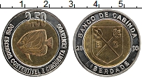Продать Монеты Кабинда 2 1/2 эскудо 2003 Биметалл