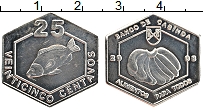 Продать Монеты Кабинда 25 сентаво 2008 Медно-никель
