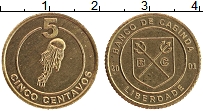 Продать Монеты Кабинда 5 сентаво 2001 Латунь