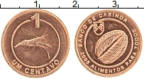 Продать Монеты Кабинда 1 сентаво 2008 Медь