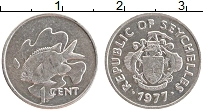Продать Монеты Сейшелы 1 цент 1977 Алюминий