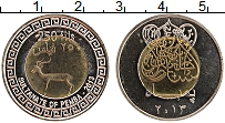 Продать Монеты Занзибар 250 филс 2013 Биметалл