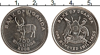 Продать Монеты Уганда 100 шиллингов 2007 Медно-никель