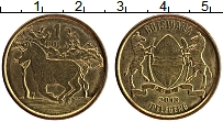 Продать Монеты Ботсвана 1 пул 2013 Медь