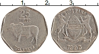 Продать Монеты Ботсвана 25 тебе 1999 Медно-никель