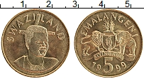 Продать Монеты Свазиленд 5 эмалангени 1999 Медь