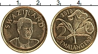 Продать Монеты Свазиленд 2 эмалангени 2015 Латунь