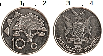 Продать Монеты Намибия 10 центов 1998 Сталь покрытая никелем