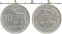 Продать Монеты Лесото 10 лисенте 1979 Медно-никель