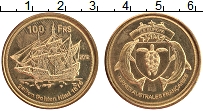 Продать Монеты Острова Европа 100 франков 2012 Латунь
