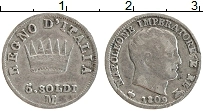 Продать Монеты Италия 5 сольди 1810 Серебро