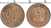 Продать Монеты ЮАР 1/2 цента 1976 Медь