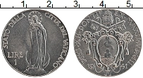 Продать Монеты Ватикан 1 лира 1941 Сталь