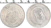 Продать Монеты Испания 100 песет 1966 Серебро