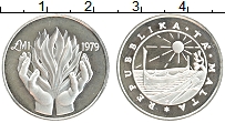 Продать Монеты Мальта 1 фунт 1979 Серебро