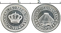Продать Монеты Испания 100 песет 1989 Серебро