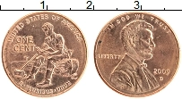 Продать Монеты США 1 цент 2009 Медь
