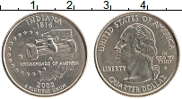 Продать Монеты США 1/4 доллара 2002 Медно-никель