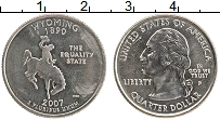 Продать Монеты США 1/4 доллара 2007 Медно-никель