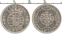 Продать Монеты Тимор 2 1/2 эскудо 1970 Медно-никель