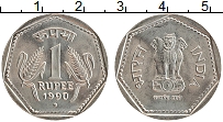 Продать Монеты Индия 1 рупия 1990 Медно-никель