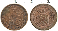 Продать Монеты Нидерландская Индия 1/2 цента 1860 Медь