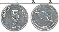 Продать Монеты Мальдивы 5 лари 2012 Алюминий