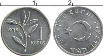 Продать Монеты Турция 1 куруш 1975 Алюминий