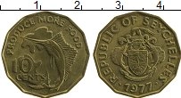 Продать Монеты Сейшелы 10 центов 1977 Медь