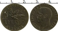 Продать Монеты Албания 0,10 лек 1940 Бронза