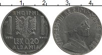Продать Монеты Албания 0,20 лек 1941 Сталь