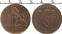 Продать Монеты Бельгия 5 сантим 1856 Медь