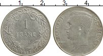 Продать Монеты Бельгия 1 франк 1914 Серебро