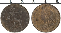 Продать Монеты Великобритания 1/2 пенни 1900 Медь