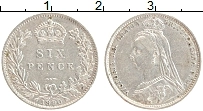 Продать Монеты Великобритания 6 пенсов 1887 Серебро