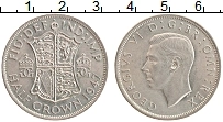 Продать Монеты Великобритания 1/2 кроны 1947 Медно-никель