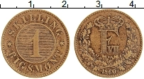 Продать Монеты Дания 1 скиллинг 1813 Бронза