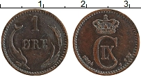 Продать Монеты Дания 1 эре 1904 Медь